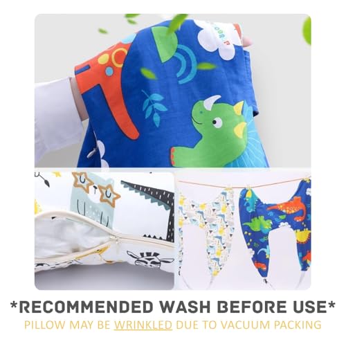 Kids Travel Pillow Dinosaur Cartoon Design