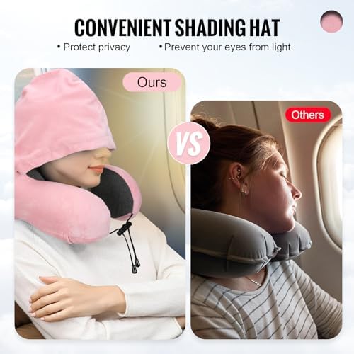 Cirorld Travel Pillow for Head and Neck Support