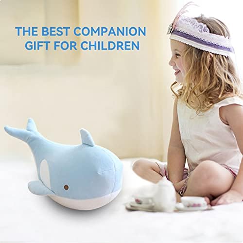 Blue Whale Kids Travel Pillow - 2-in-1 Deformable Neck Support