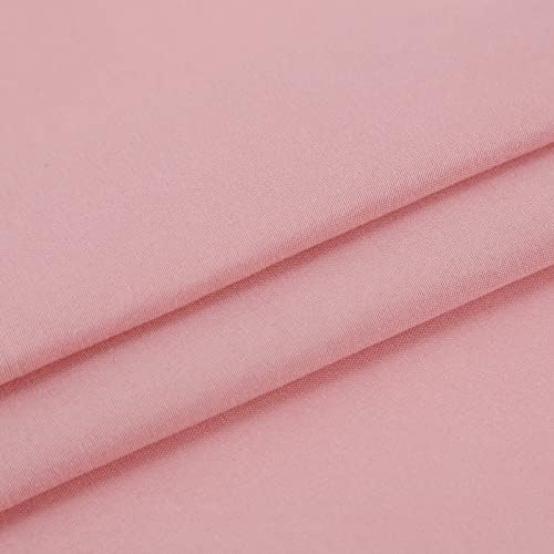 NHNHN Fitted Sheet Twin Blush - Soft Microfiber - Shrinkage Fade Resistant