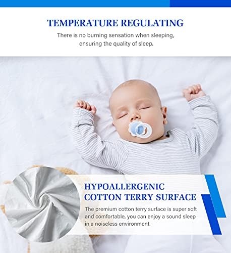 Artivestion Twin Mattress Protector Waterproof Breathable Noiseless Comfort