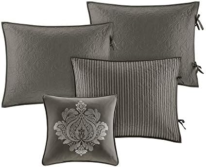 Madison Park Reversible Daybed Cover Set - 6 Piece with Shams and Bedskirt