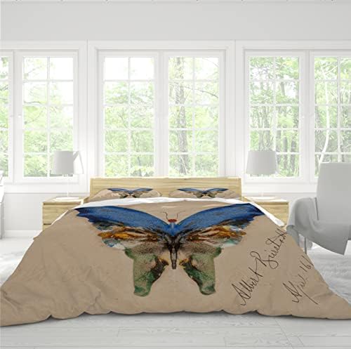RIVINE Albert Bierstadt Summer Duvet Cover Set 3 Pieces