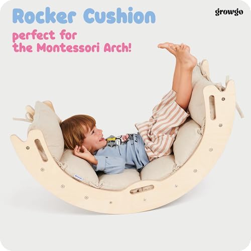 GROWGO Climbing Arch Pillow for Toddlers