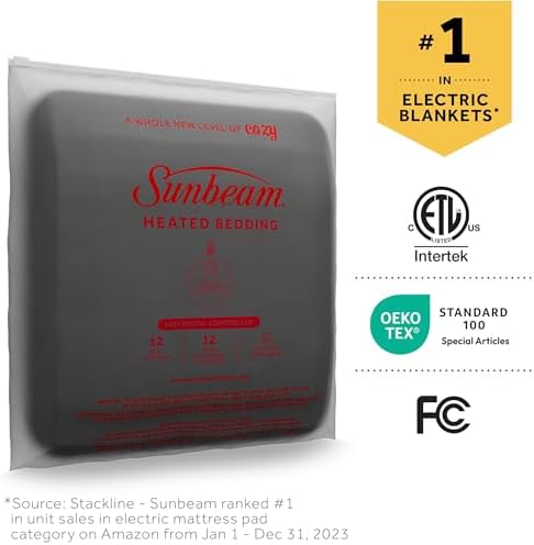 Sunbeam Royal Luxe Heated Blanket Full Size