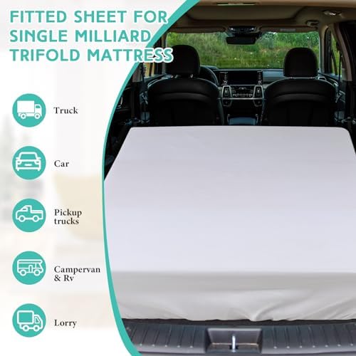 Breling Fitted Sheet for Full Mattress and RV Bunk Beds