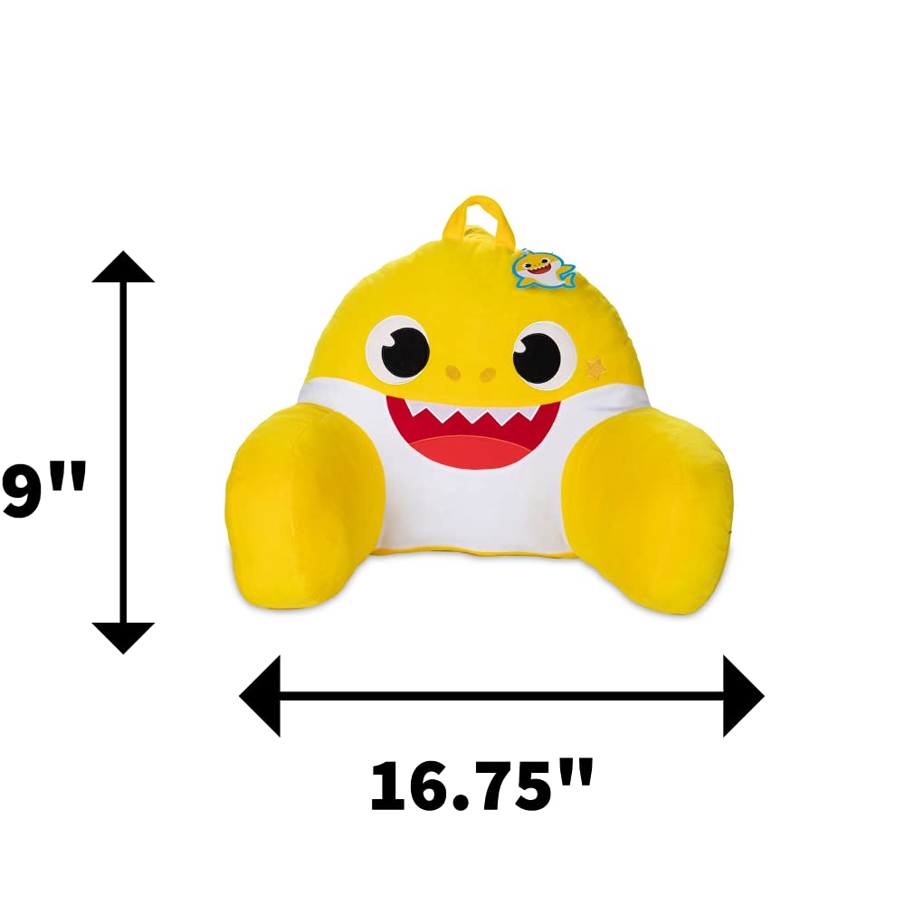 Baby Shark Kids Back Resting Pillow for Reading and TV