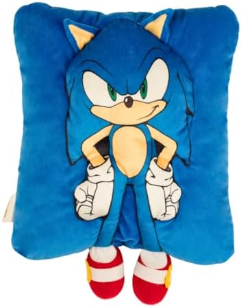 Franco Sonic The Hedgehog Plush Snuggle Pillow