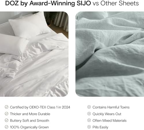 DOZ Duvet Cover Set Bamboo Viscose Cooling 106x90