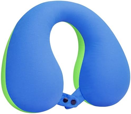 COOLBEBE Kids Travel Neck Pillow Bluish Green