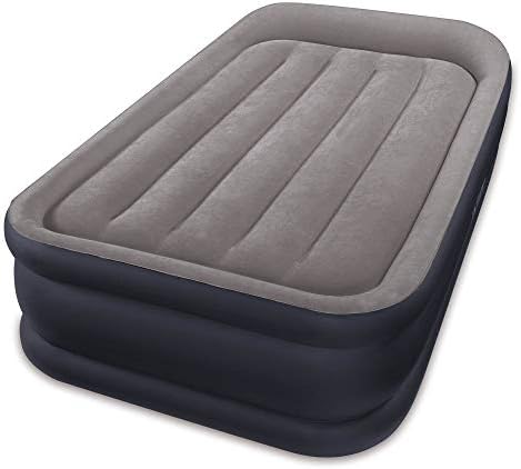 Intex Dura-Beam Deluxe Twin Airbed with Built-In Pillow