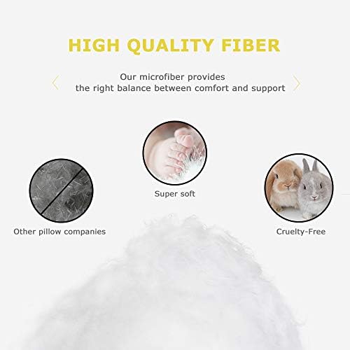 COZSINOOR Premium Plush Bed Pillows Pack of 4