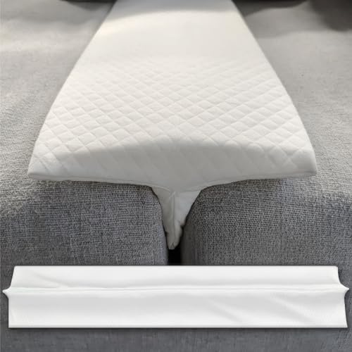 12 X 76 Twin to King Bed Converter Kit with Washable Cover White