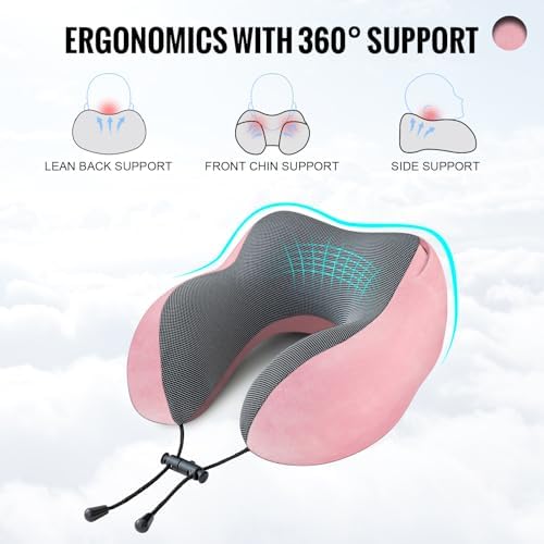 Cirorld Travel Pillow for Head and Neck Support