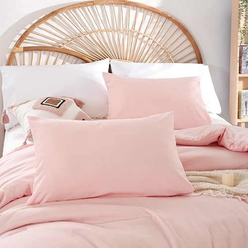 Weigelia Pink Comforter Set 300GSM Fluffy Microfiber