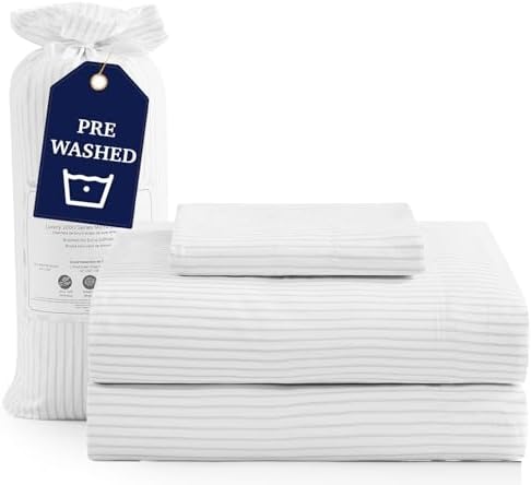 Casa Platino Twin Sheets Set 3 Piece Soft Breathable
