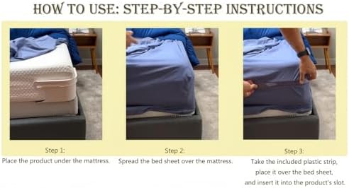 Gkaikpe 4-Piece Fitted Sheet Holder Set