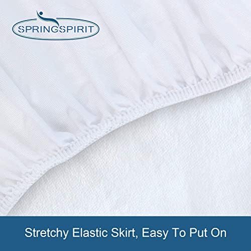 SPRINGSPIRIT Twin Mattress Protector Waterproof Soft Breathable