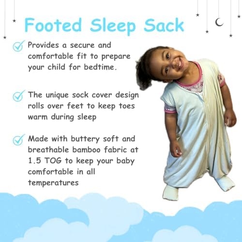 Blakey Baby Toddler Sleep Sack with Sock Cover - 15 TOG