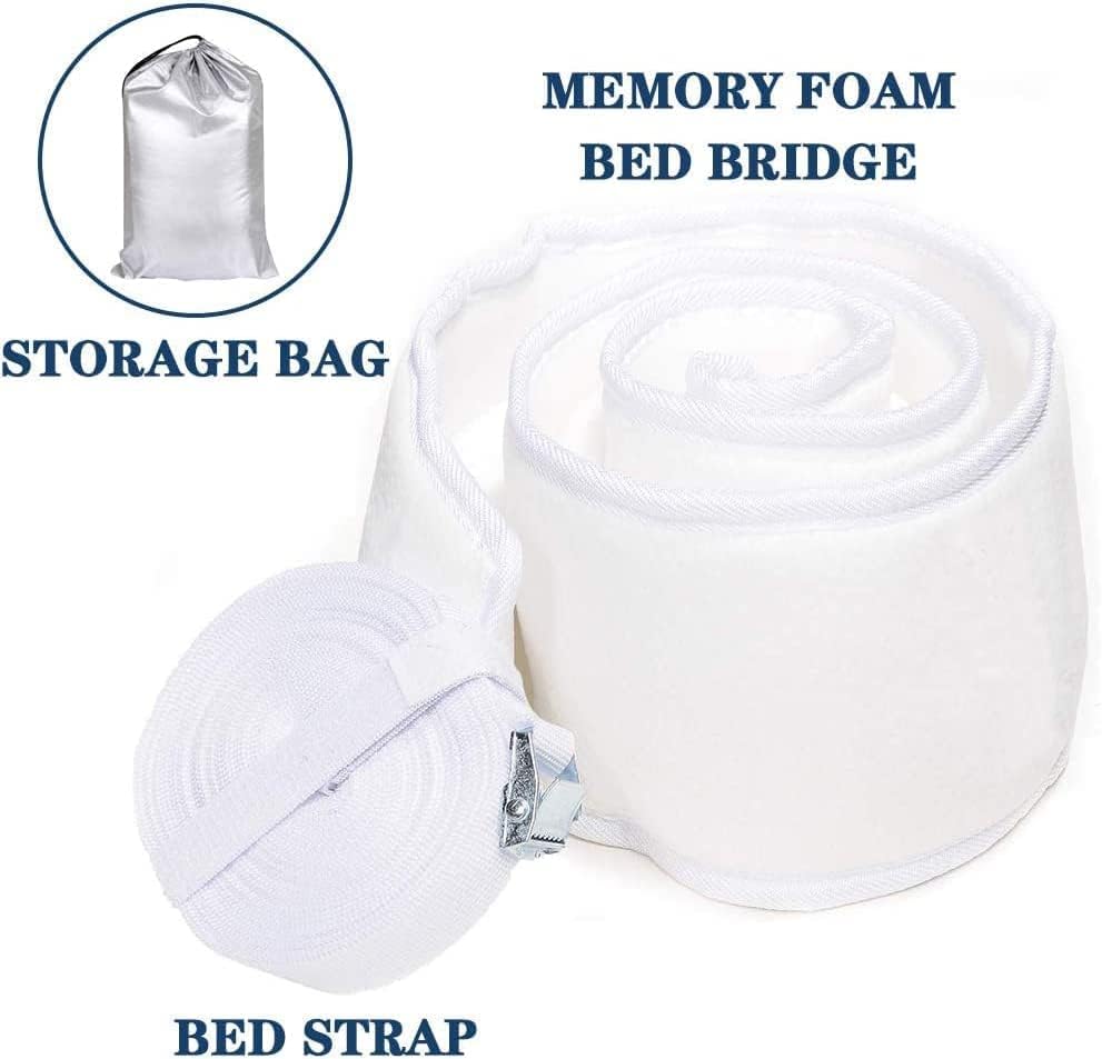 SAYGOGO Bed Bridge Twin to King Converter Kit