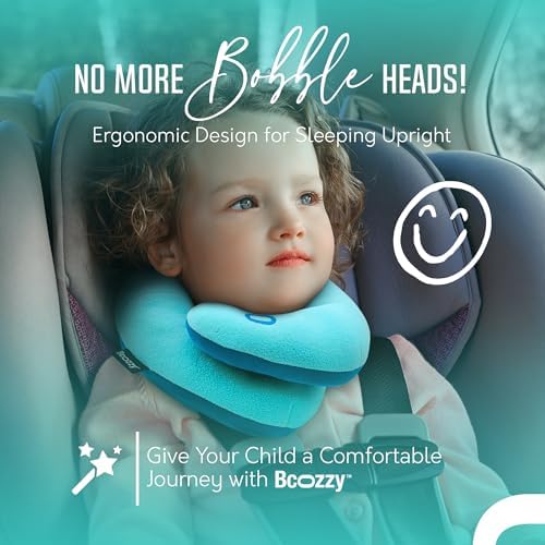 BCOZZY Pillow Bundle 2 Travel Neck Pillows - Leopard Hearts