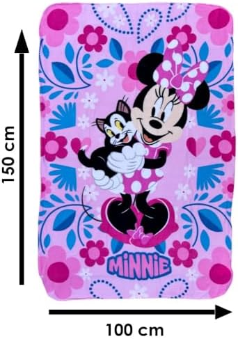 Disney Minnie Mouse Cozy Throw Blanket
