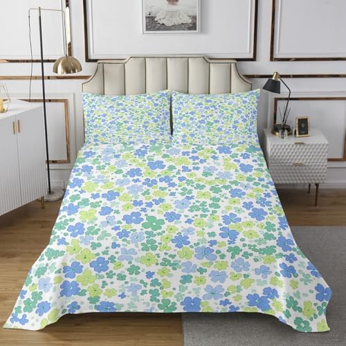 Erosebridal Kids Floral Bedspread Set Queen Size