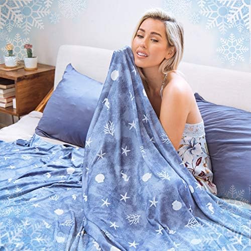 Ailemei Direct Cooling Throw Blanket 50x70 Inch Double Sided