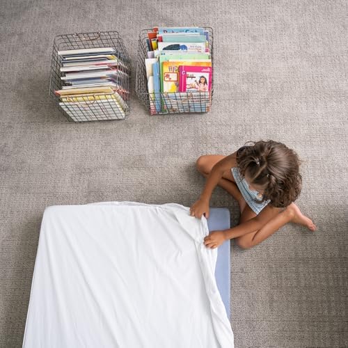 Waterproof Fitted Sheet for Toddler Nugget Beds