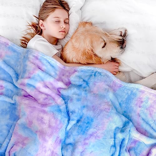 Soft Fuzzy Throw Blanket for Kids and Adults
