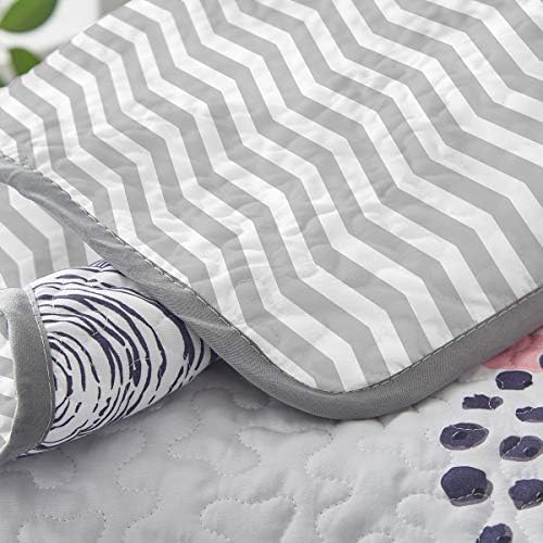UOZZI BEDDING Kids Quilt Set 2 Piece Reversible