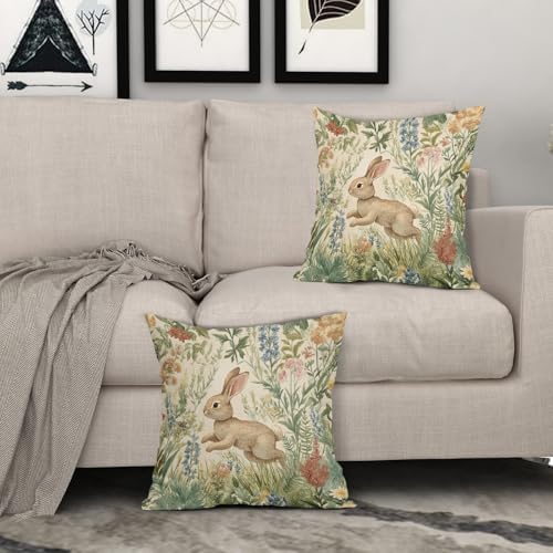 AmplePisce Spring Pillow Covers Set of 2 16x16 Inch