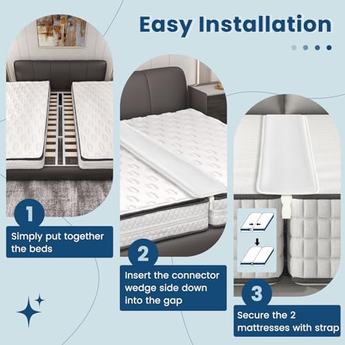 Giantex Twin to King Converter Kit with Non-Slip Design