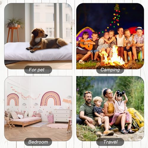 Breling Kids Air Mattress Fitted Sheet - White 1 Pcs