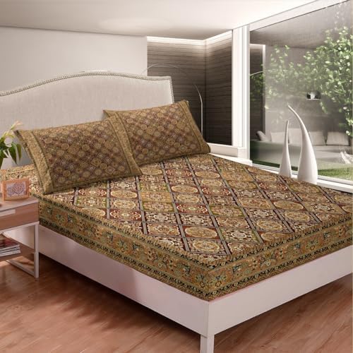 Feelyou Boho Paisley Fitted Sheet Twin Size Kids Bedding Set