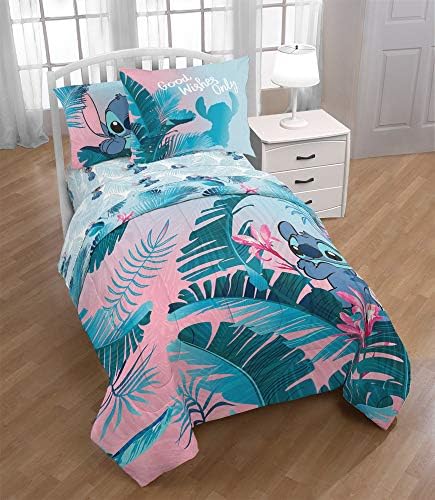 Jay Franco Disney Lilo Stitch 5 Piece Twin Bed Set