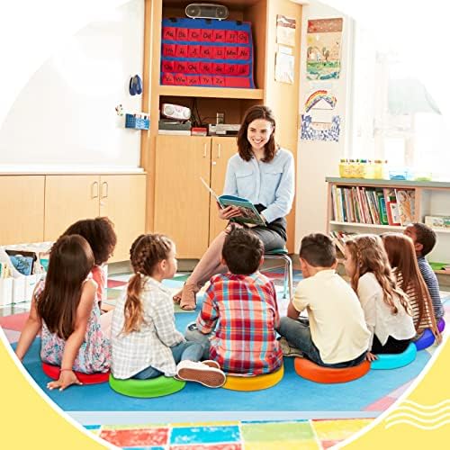 Marsui 8 Pcs Thick Floor Cushions for Classroom 1