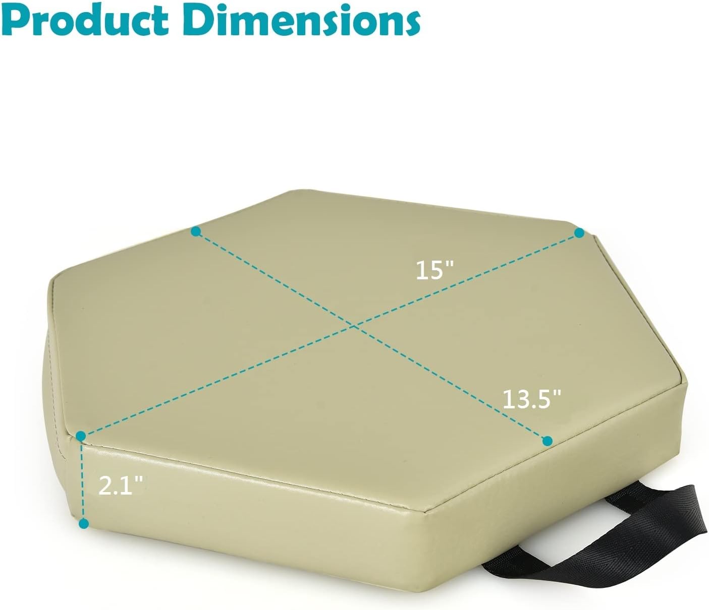 GLACER 6 Pcs 15 Floor Cushions for Kids