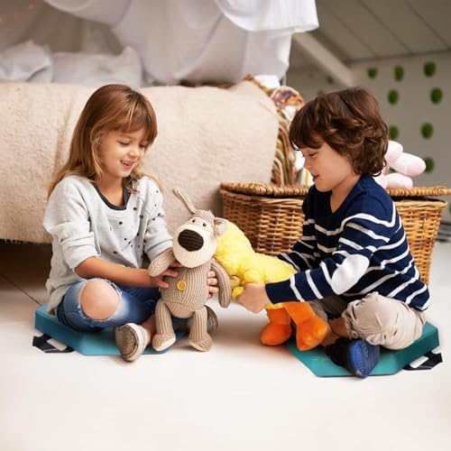 GLACER 6 Pcs 15 Floor Cushions for Kids