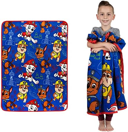 Franco Kids Bedding Plush Throw Blanket Paw Patrol 46x60