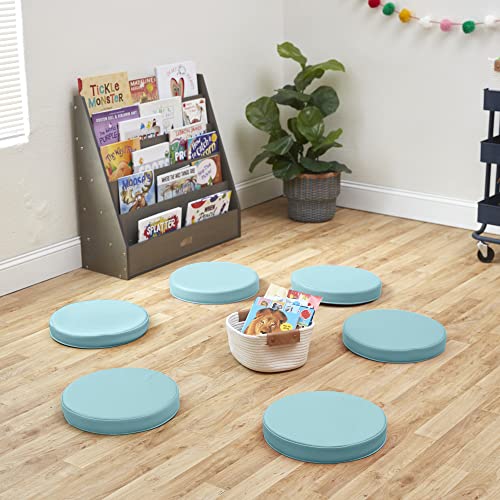 ECR4Kids Floor Cushions 6-Piece Set Soft Flexible