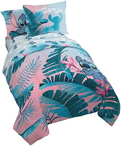Jay Franco Disney Lilo Stitch 5 Piece Twin Bed Set
