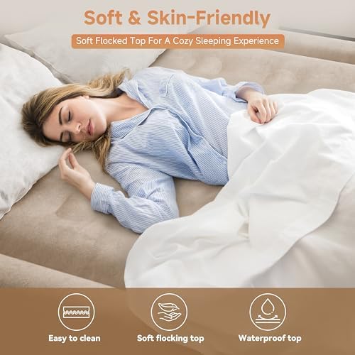 Sebor Air Mattress Twin with Built-in Pump 18 Inch 1