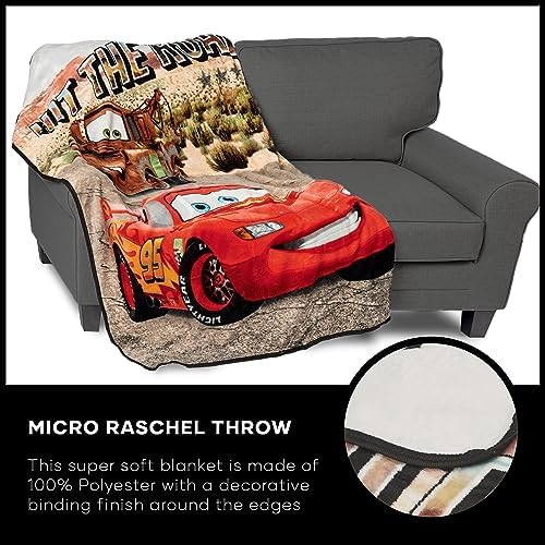 Northwest Cars Micro Raschel Throw Blanket 46 x 60