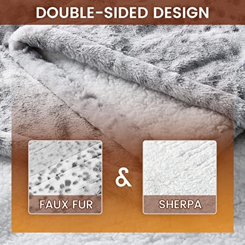 Bearhug Electric Heated Throw Blanket 50 x 60