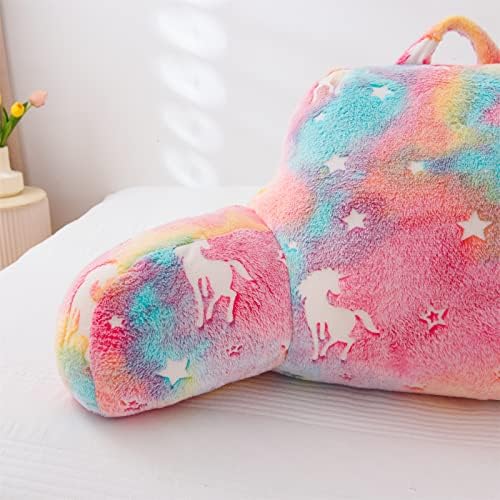 Aimuan Glow in the Dark Reading Pillow with Arms