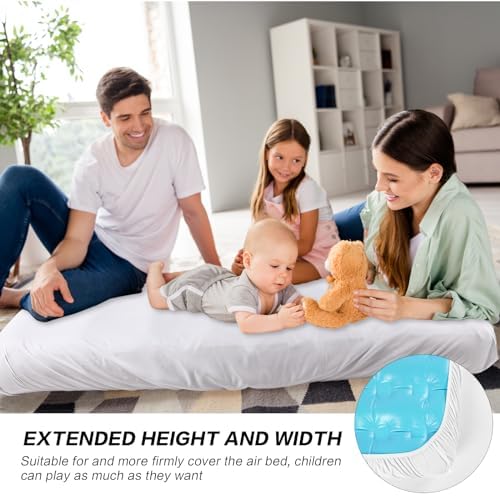 Breling Kids Air Mattress Fitted Sheet - White 1 Pcs