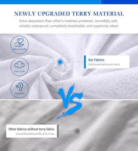 Artivestion Full Size Mattress Protector Waterproof and Breathable