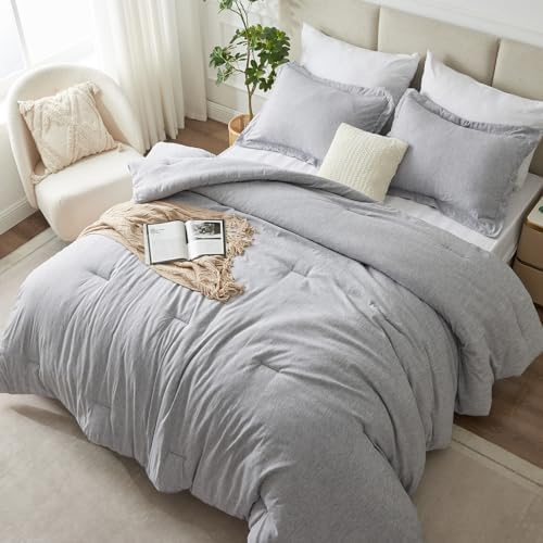 CozyLux Twin XL Comforter Set with Pillow Sham