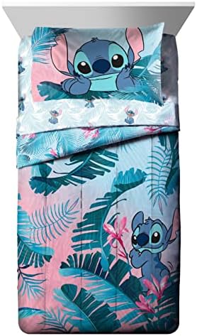 Jay Franco Disney Lilo Stitch 5 Piece Twin Bed Set